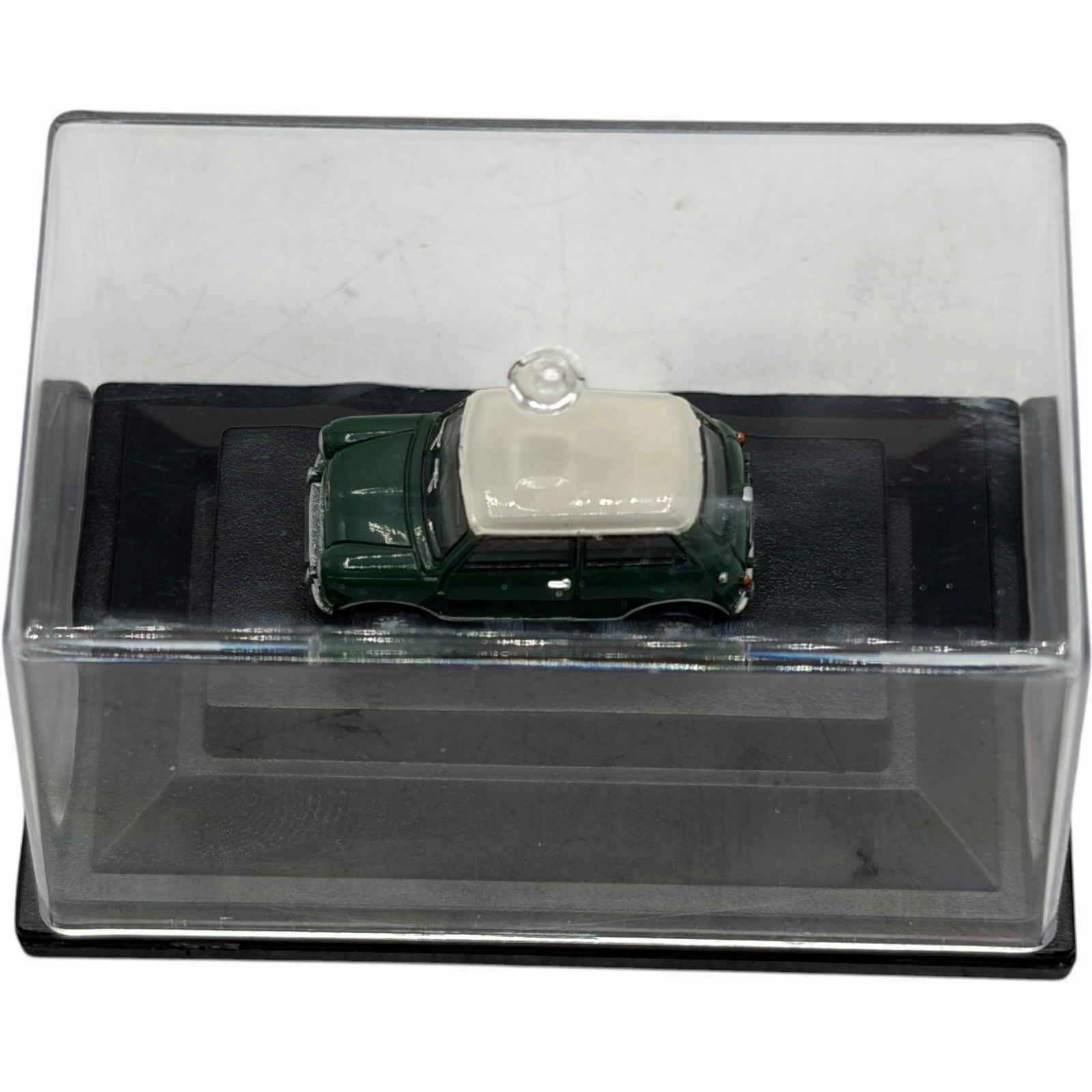 Austin Mini Cooper Almond Green with White Roof Diecast car 1:120 Scale Oxford
