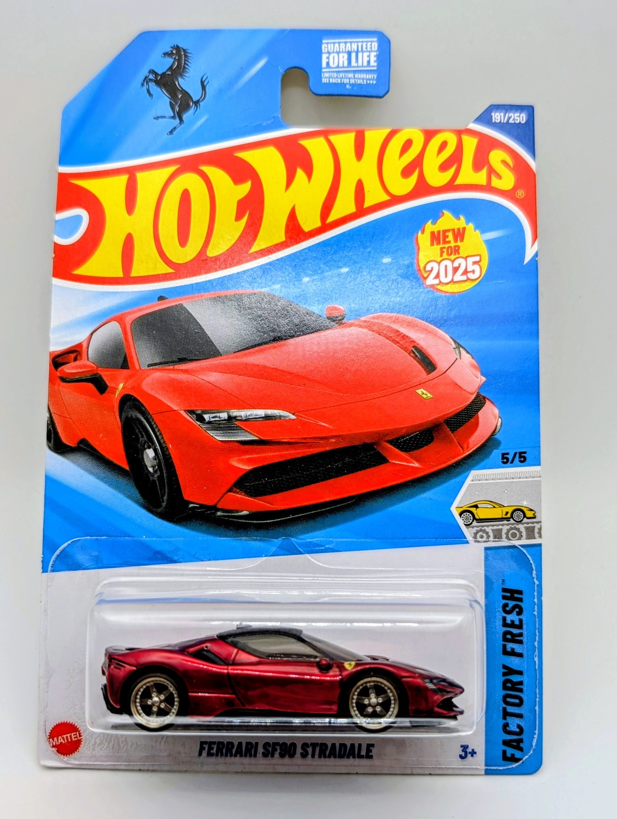 Hot Wheels CUSTOM Ferrari SF90 Stradale STH Spectraflame RLC