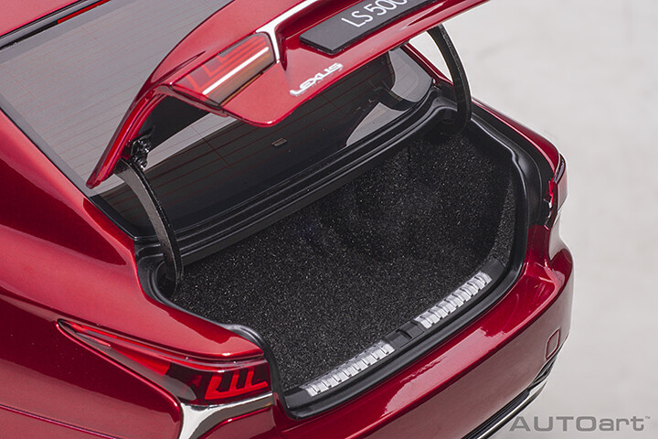 AUTOart 78869 LEXUS LS 500H 1/18 MORELLO RED METALLIC / BLACK INTERIOR
