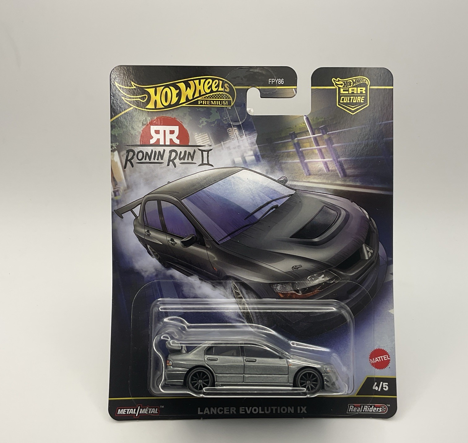 🔥 Hot Wheels Premium Car Culture Ronin Run 2 – Lancer Evolution IX