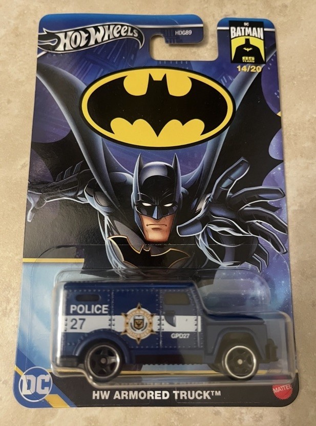 Mattel – Hot Wheels DC Comics Batman – HW ARMORED TRUCK Batman 85 Years 14/20