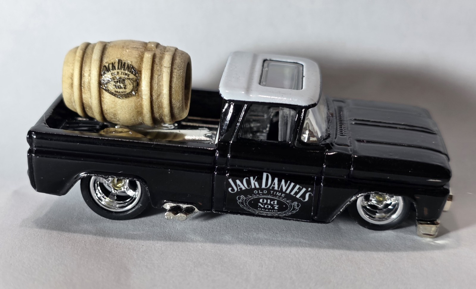Hot Wheels Custom ’62 Chevy Truck JACK DANIELS REAL RIDER’S