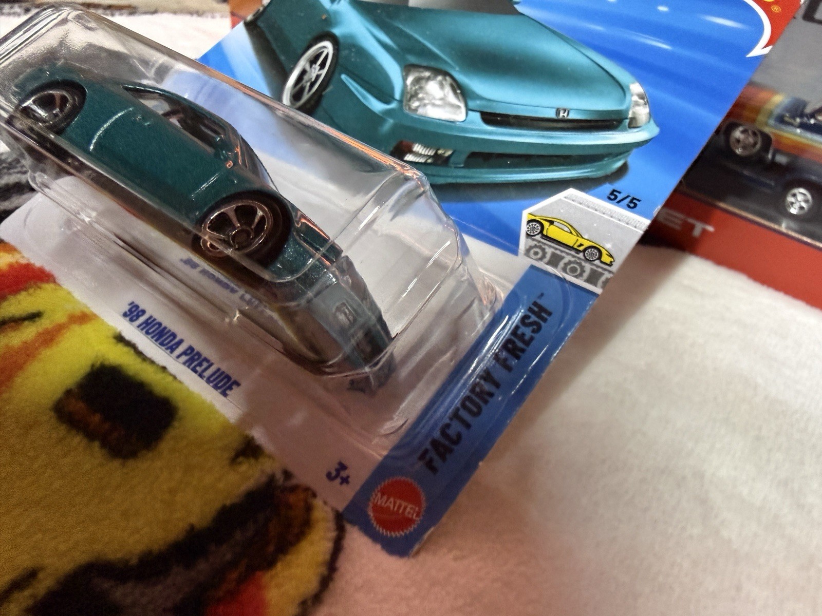 🔥L Case Hot Wheels Factory Fresh ’98 Honda Prelude Green Diecast Car 1:64