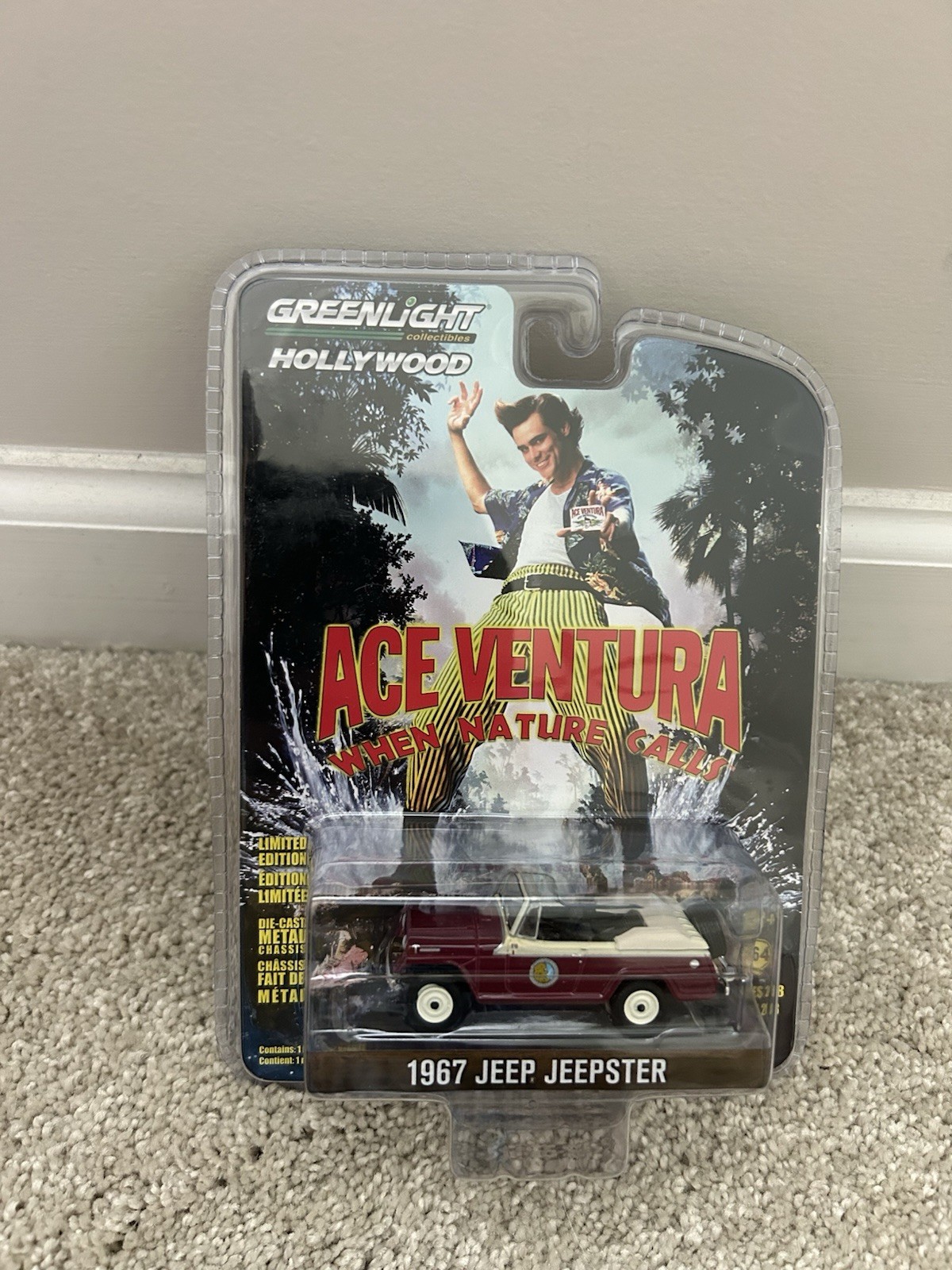 Greenlight Hollywood Series Ace Ventura Pet Detective Set For 4 Cars 1:64 Scale