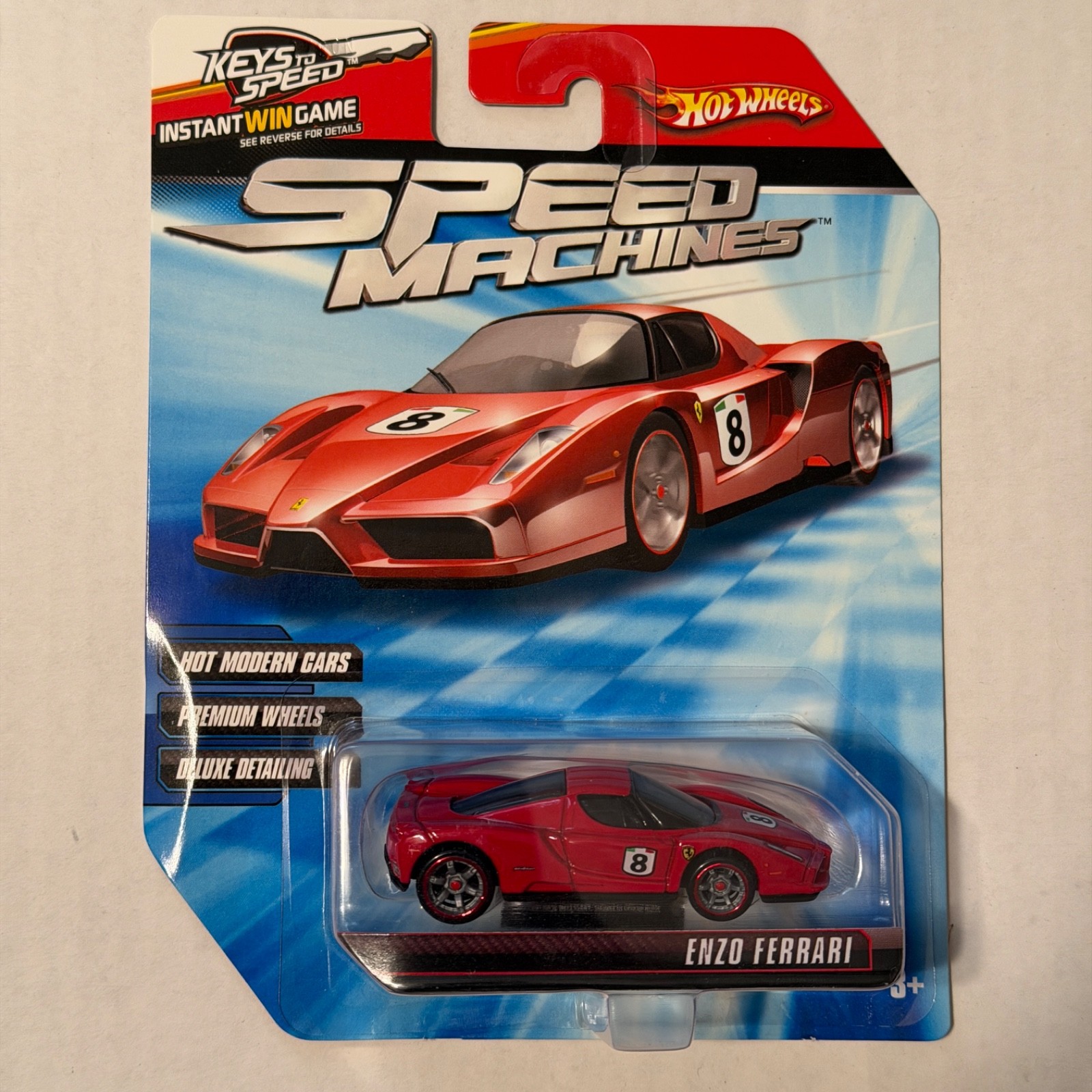 Hot Wheels Speed Machines Enzo Ferrari Red 1:64 Sealed