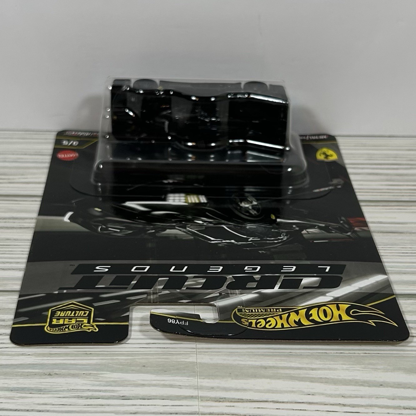 2025 Hot Wheels Premium Circuit Legends Ferrari 499P Black Chase 0/5 w/Protector