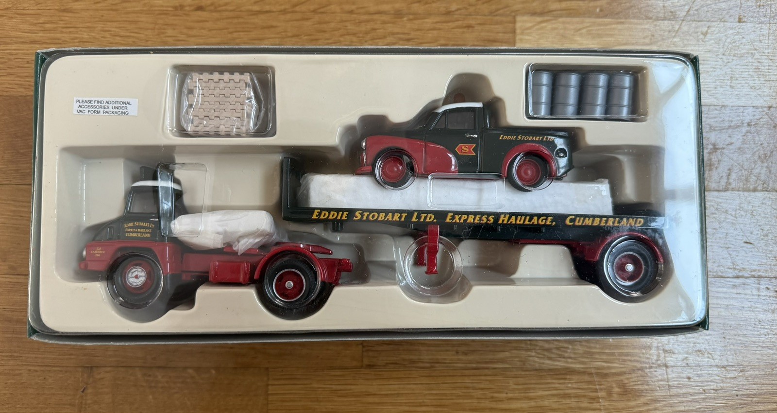 Corgi Classics Eddie Stobart Ltd Morris 1000 Thames Trader Platform Trailer New