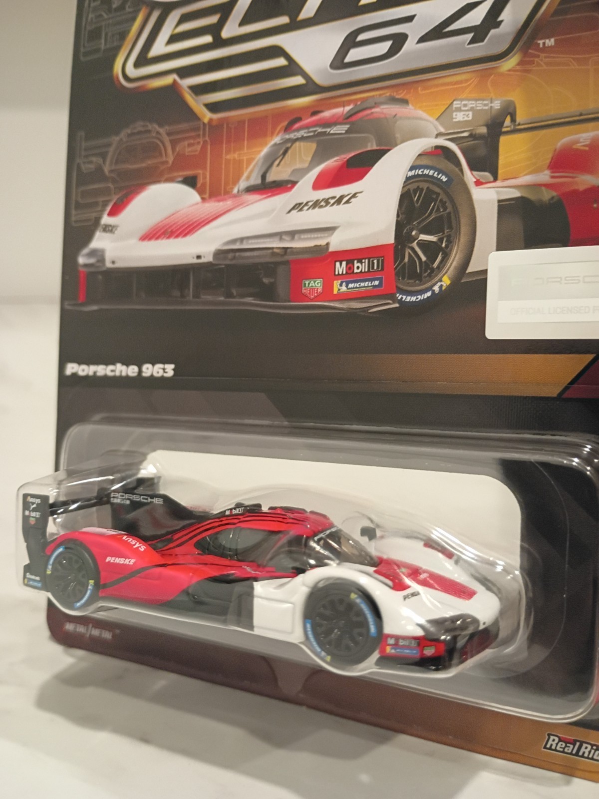 2025 Hot Wheels Elite 64 # 17 Penske Porsche 963 New Sealed