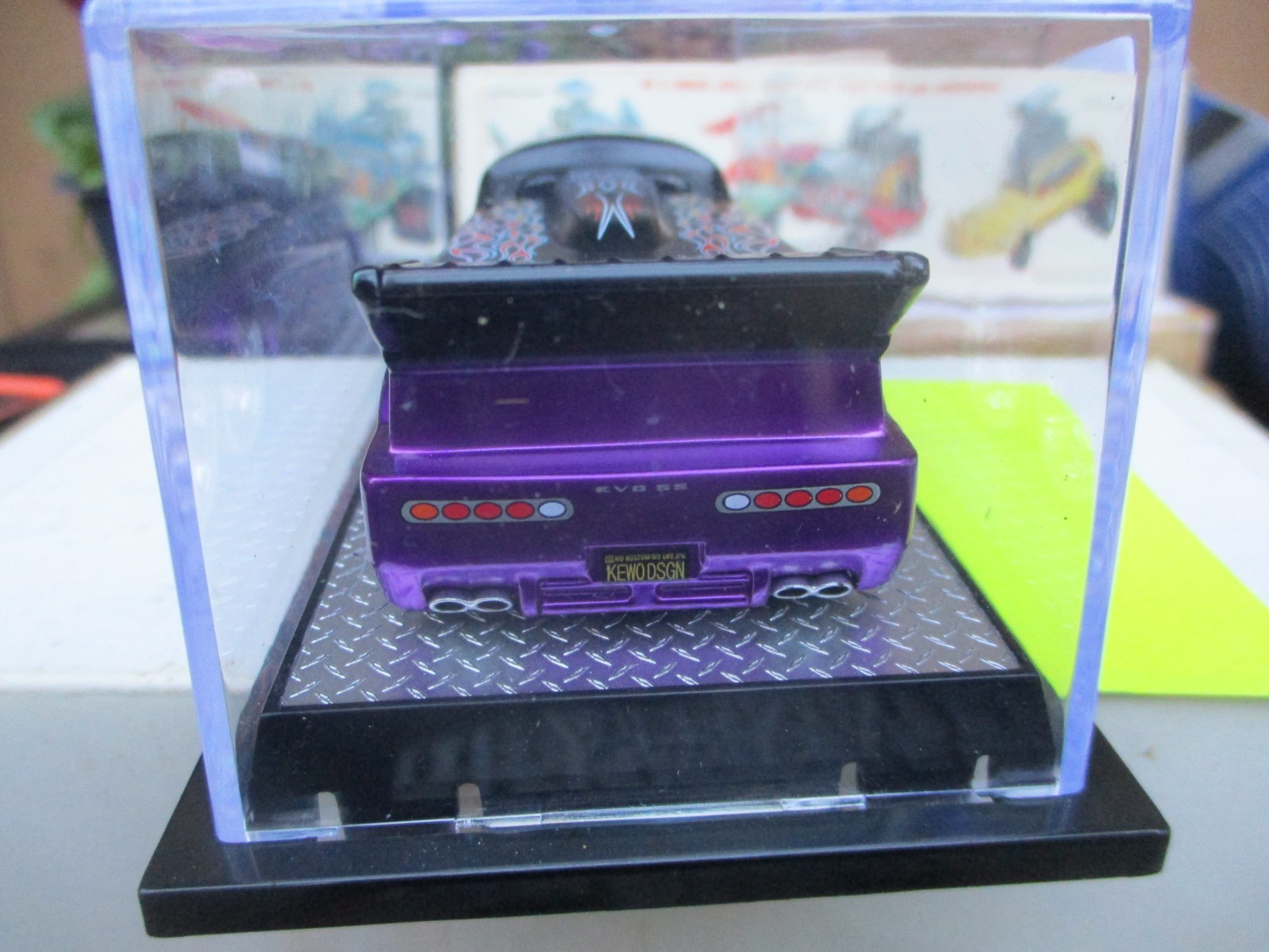 KustomCity Artist Proof Series Purple Black Evo SS Drag Team 798/984 Dave Chang