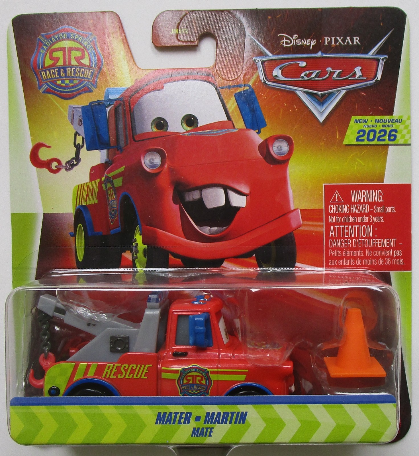 2026 Disney Pixar Cars Radiator Springs Race & Rescue – Mater