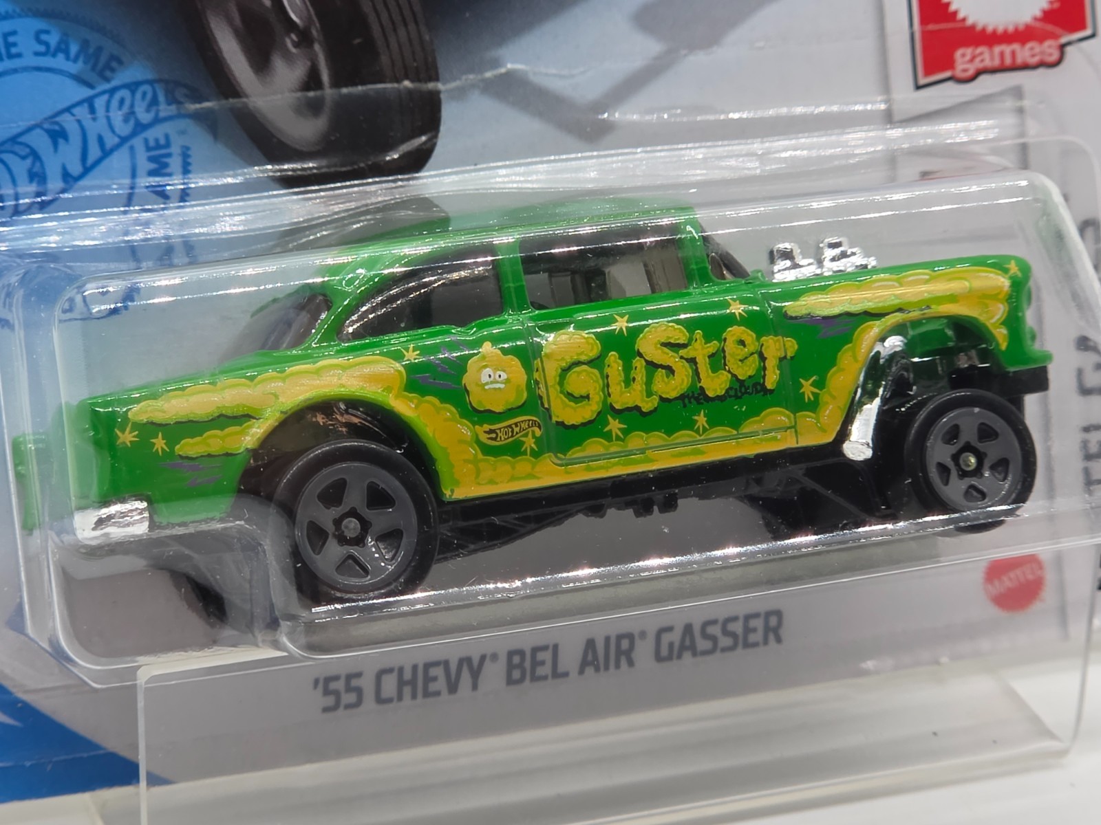 2020 Hot Wheels ’55 Chevy Bel Air Gasser Guster Mattel Games 4/5 121/250 Sealed