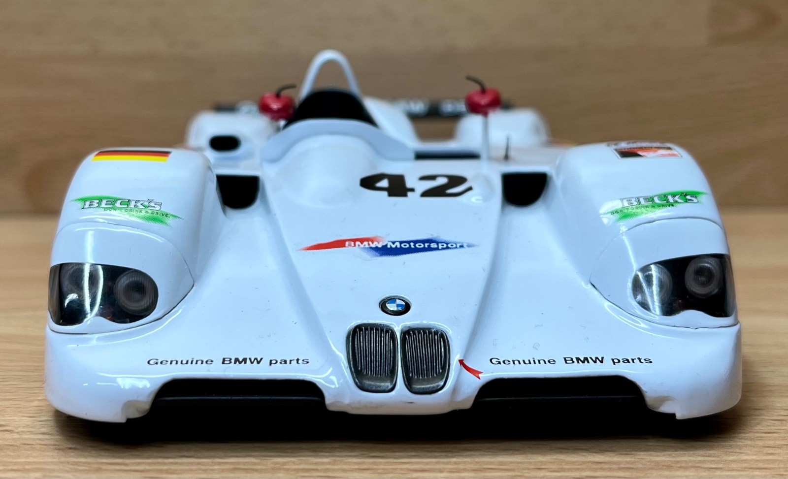 Kyosho 1:18 Scale 08531A “BMW V12 LMR” #42 Le Mans & Sebring 1999 Model Boxed