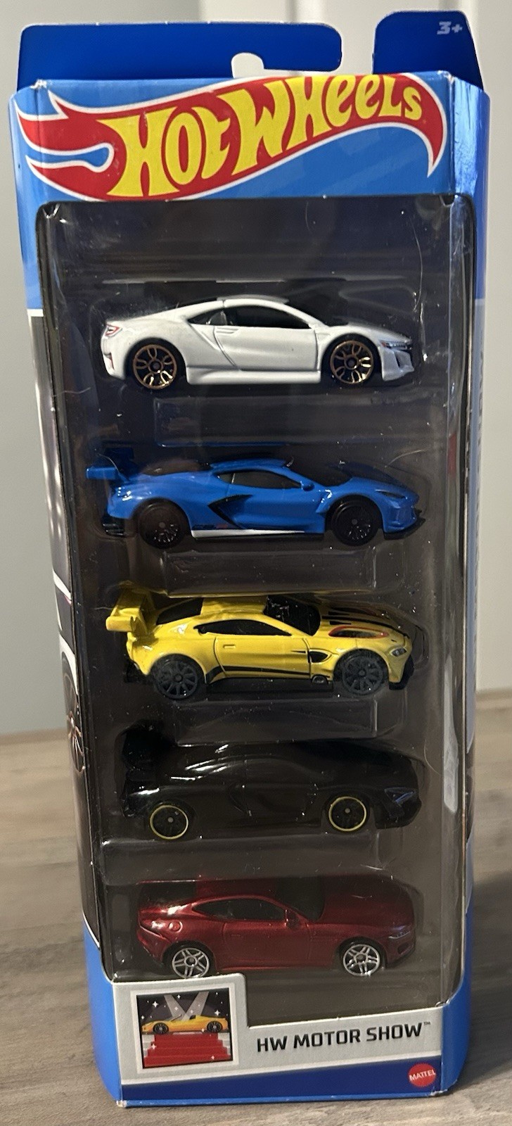 Hot Wheels HW Motor Show Lot Of 5 Gift Pack