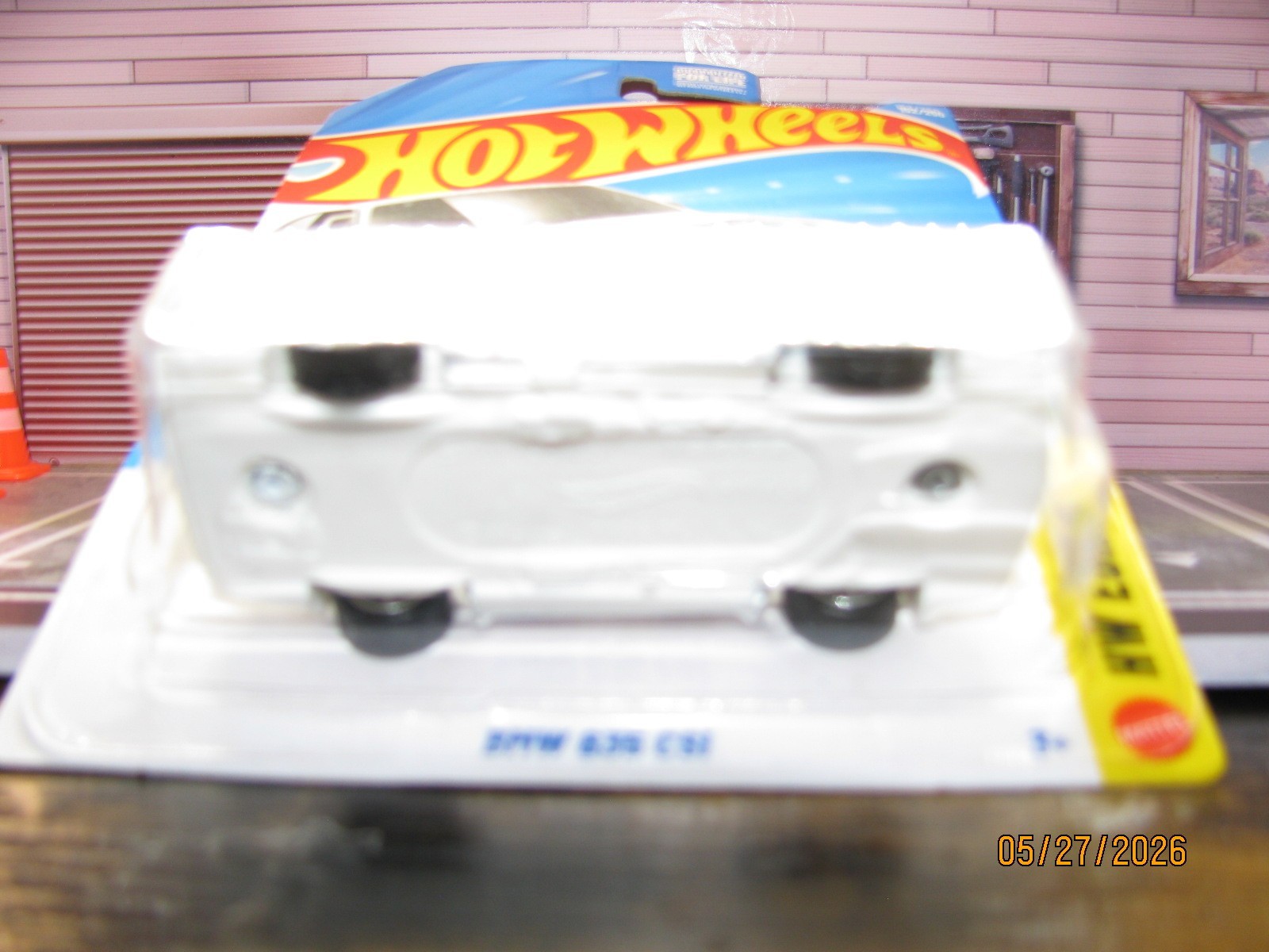 2026 Hot Wheels White BMW 635 CSi 152/150 HW Euro, w/Real Riders Wheel Swap