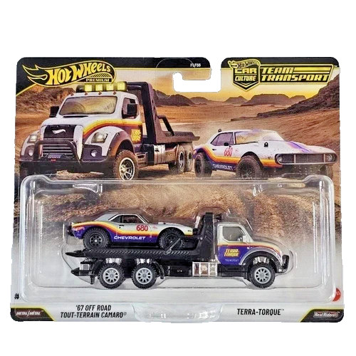 2026 Team Transport Set of 3 Case L 1:64 Scale Diecast Models by Hot Wheels