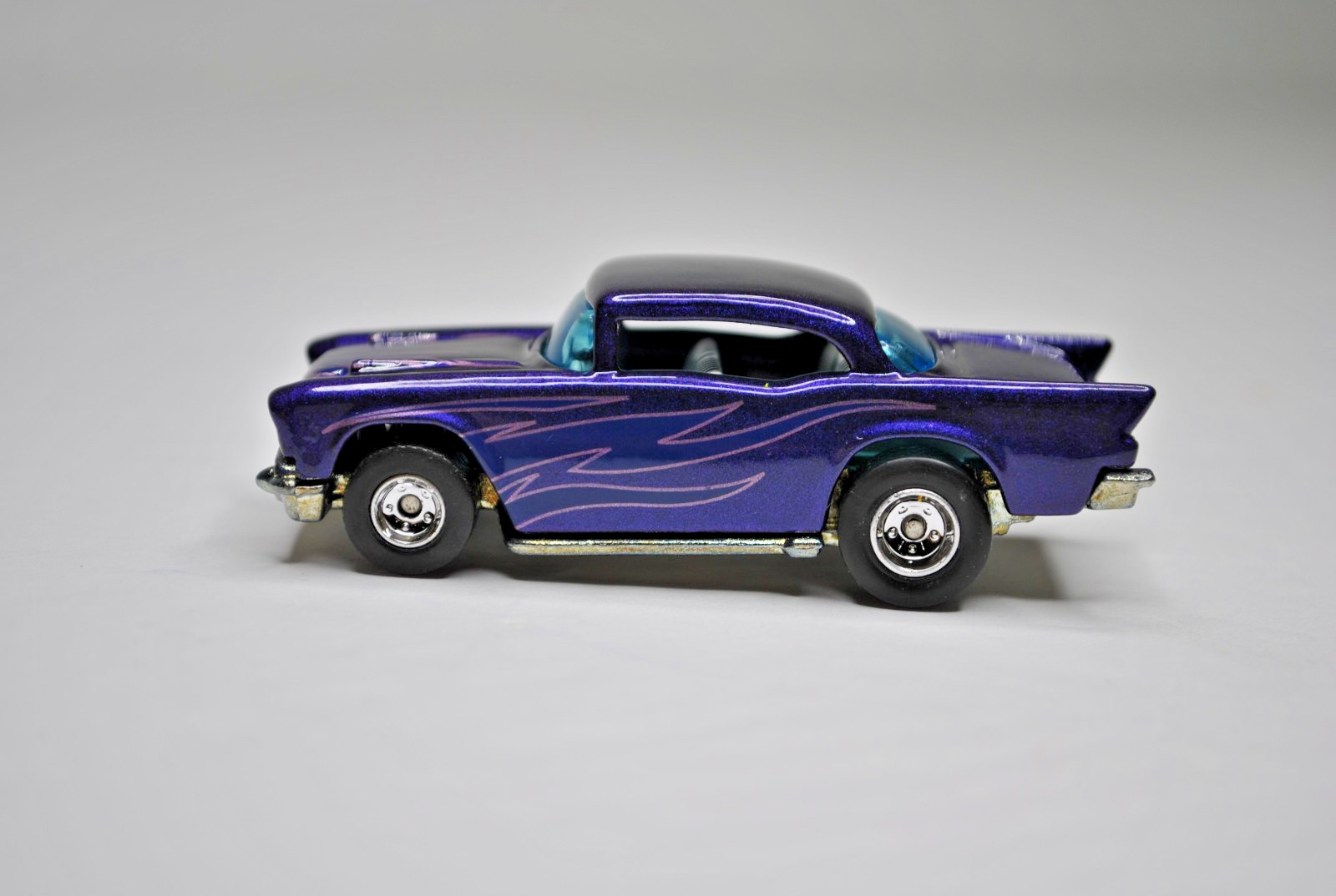 Hot Wheels real riders lot 57 Chevy Editors choice and JC Whitney Loose 1/64