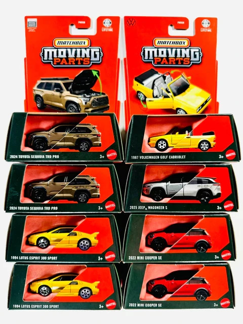 Matchbox 2026 Moving Parts (FWD28-978) | You Pick Your Favorites!