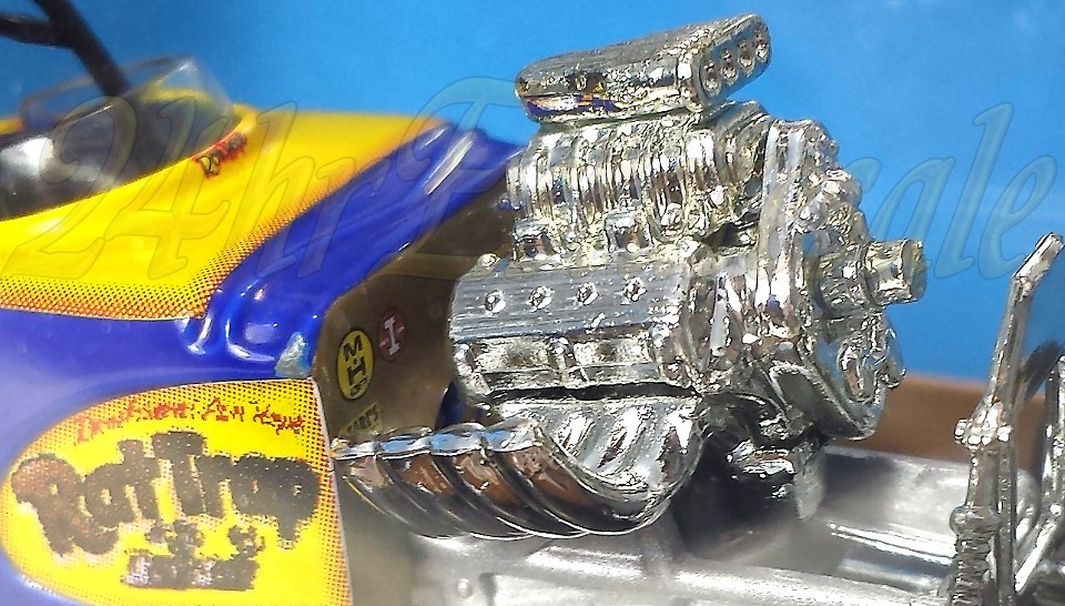 100% DETAIL Fuel Altered Drag Racer 60s RAT TRAP Hot Wheels Black Box ☑️ITOUT!