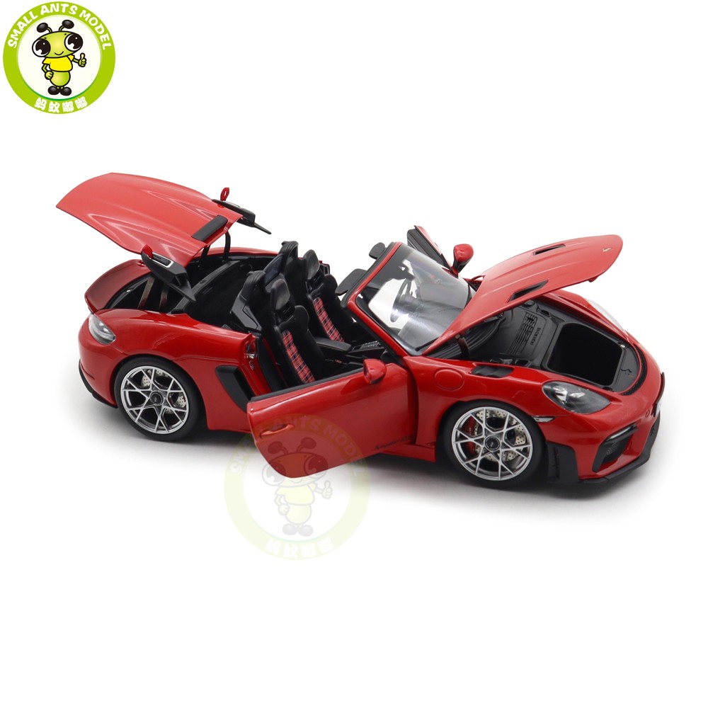 1/18 Porsche 718 Spyder RS 2023 Weissach Pack Norev 187271 Diecast Model Car