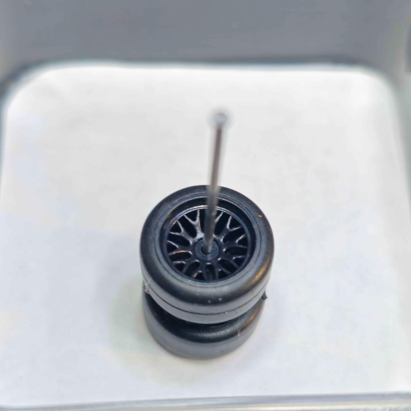 BBS LM Real Rider Wheels Rubber Tire For 1/64 Scale Hot Wheel & Other