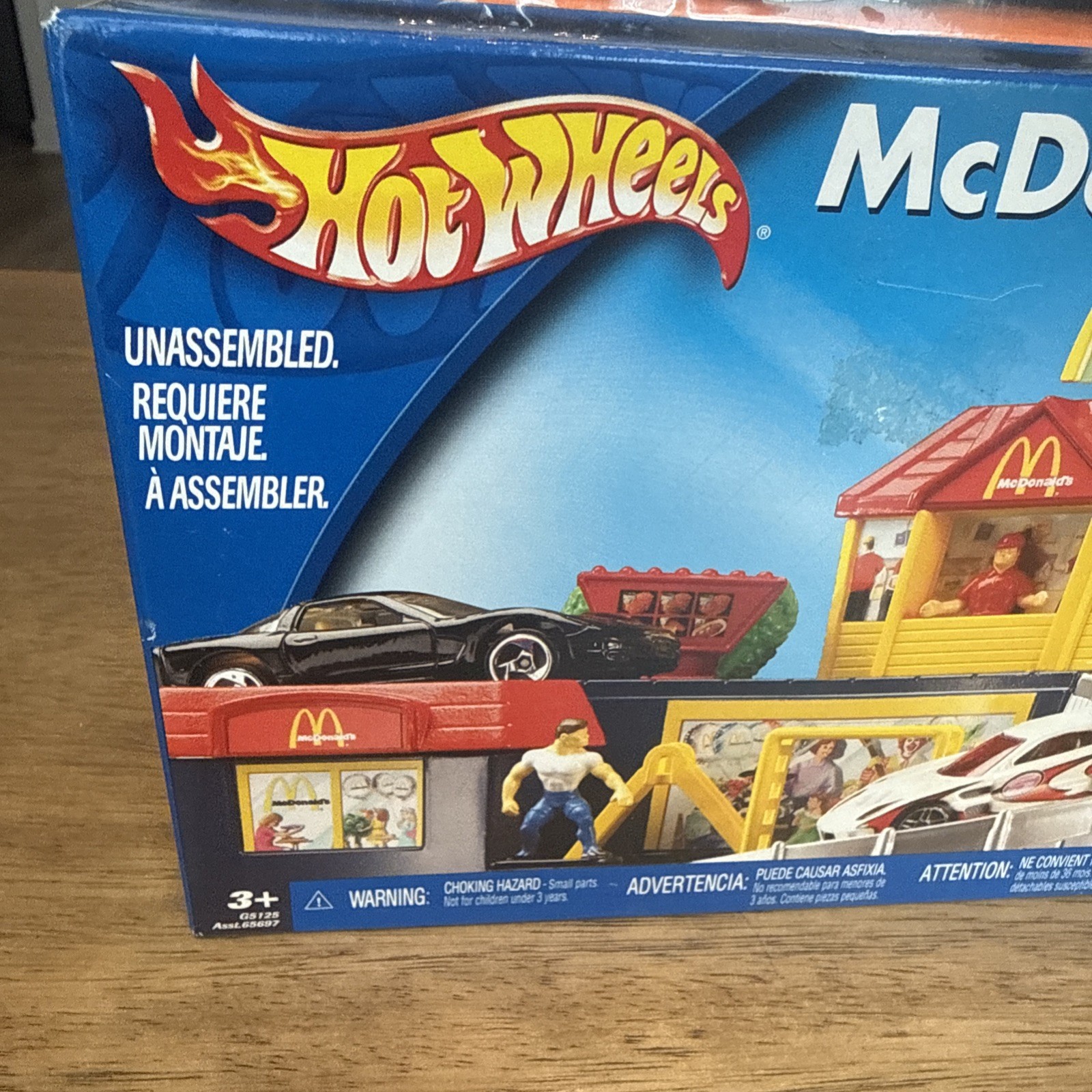 McDonald’s 2004 Hot Wheels Heat st. Set 2004 Unopened Box