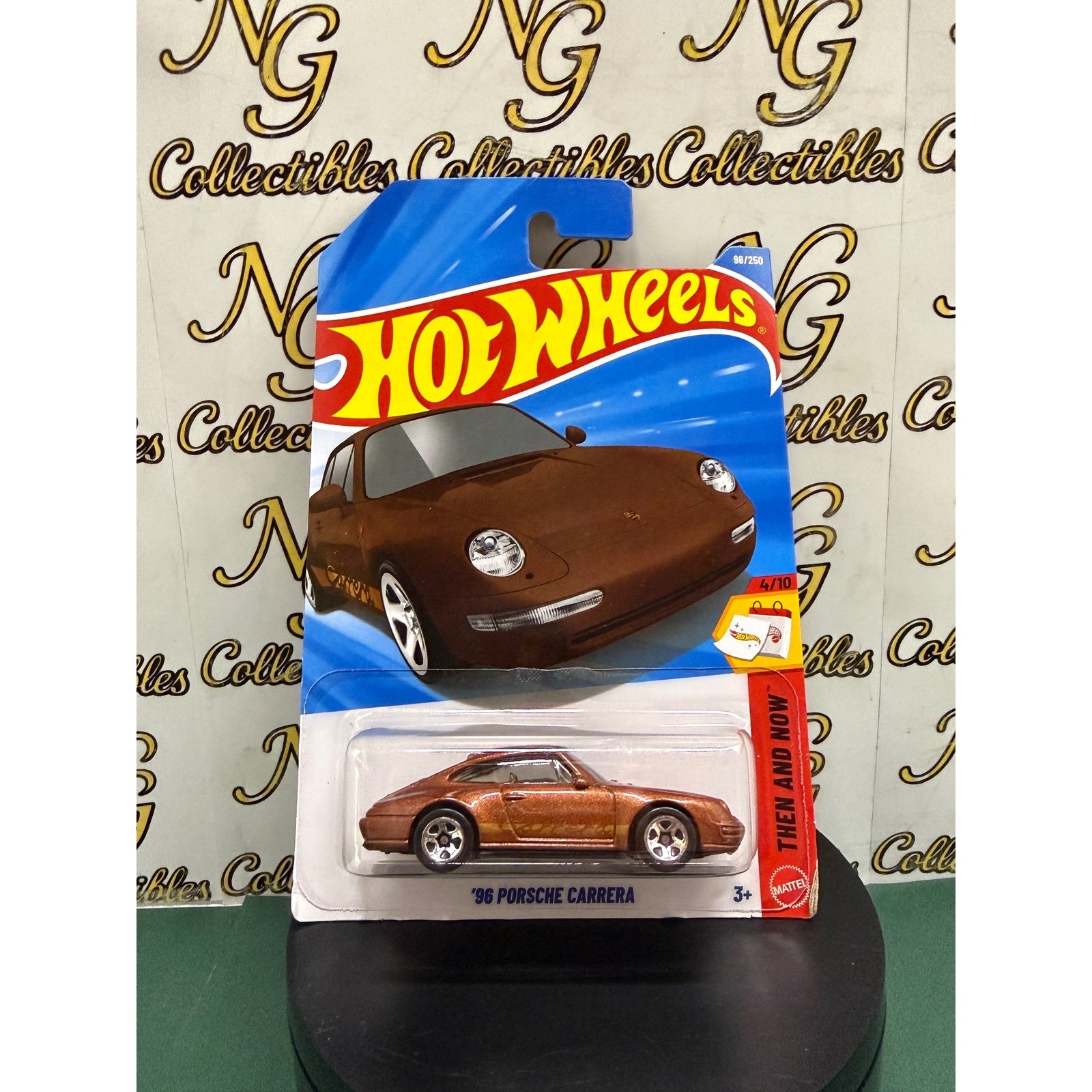 Hot Wheels 96 Porsche Carrera Metallic Bronze Then and Now 98/250 2026 HKK49 New
