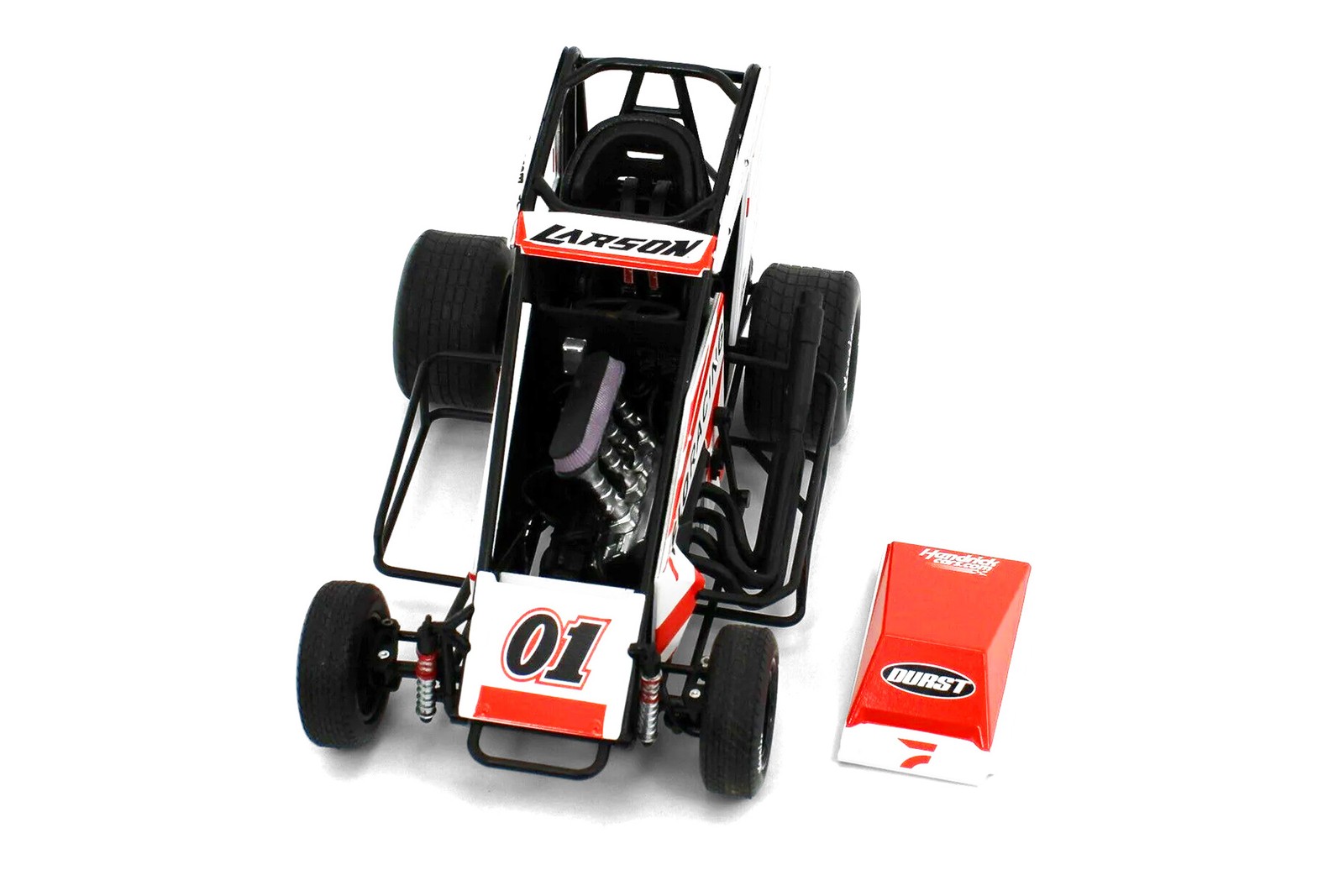 2022 MIDGET SPRINT CAR FLO RACING #1 KYLE LARSON 1/18 DIECAST CAR ACME A1810122