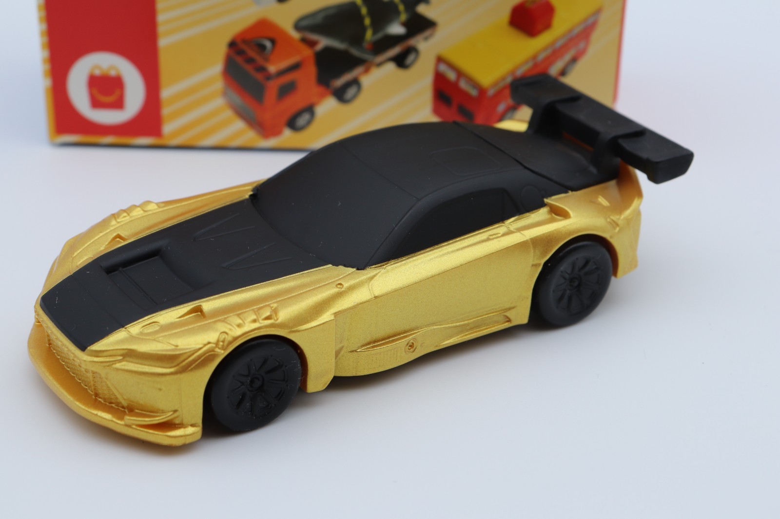 RARE Tomica McDonald’s Happy Meal Toy Japan Toyota GR GT3 Gold Secret Ver. NEW