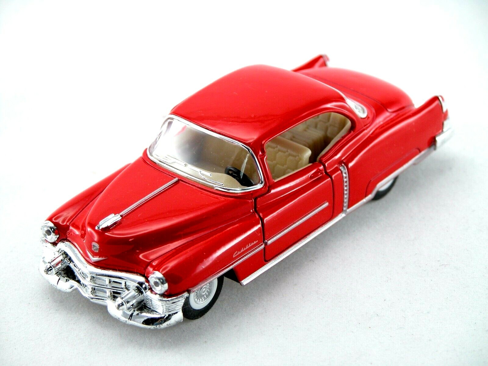 2pcs Kinsmart 1953 Cadillac Series 62 Coupe Scale1:43 Die Cast Collectable