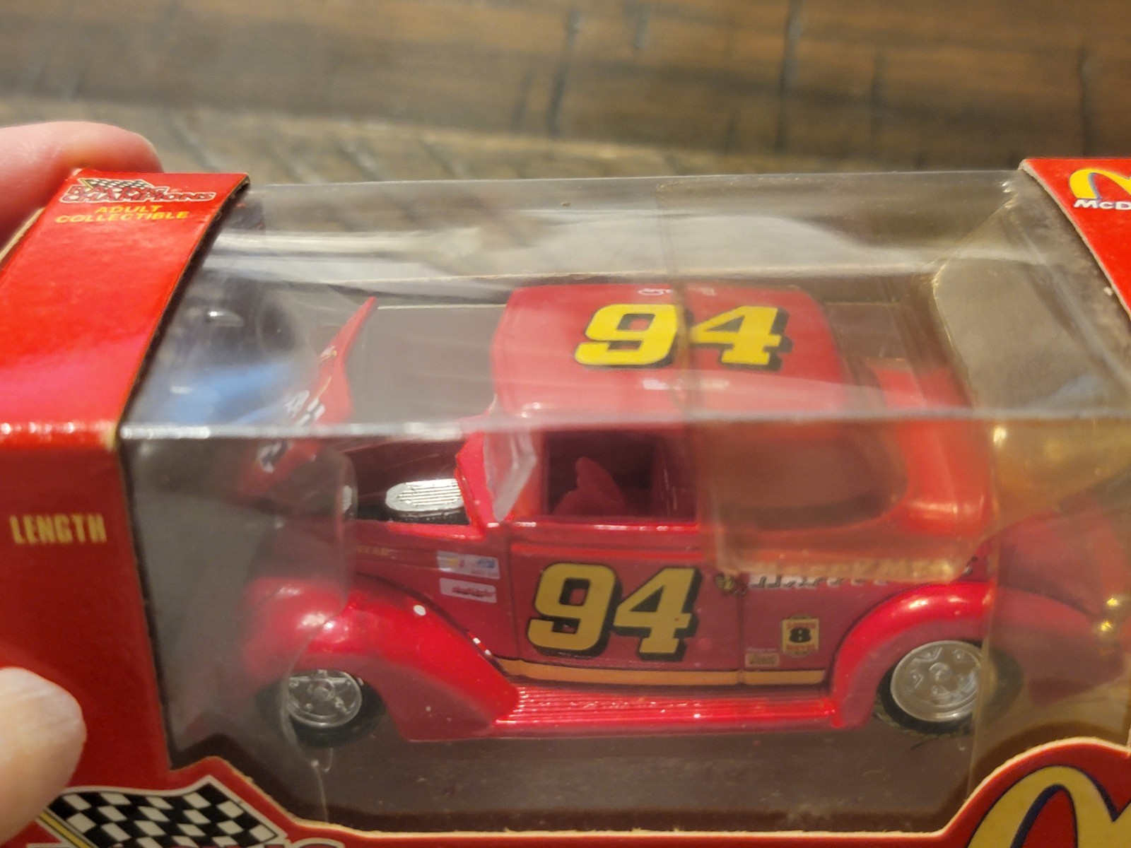 Racing Champions McDonald’s 1998 Red Diecast Car 3.25″ Bill Elliott #94 Set of 7