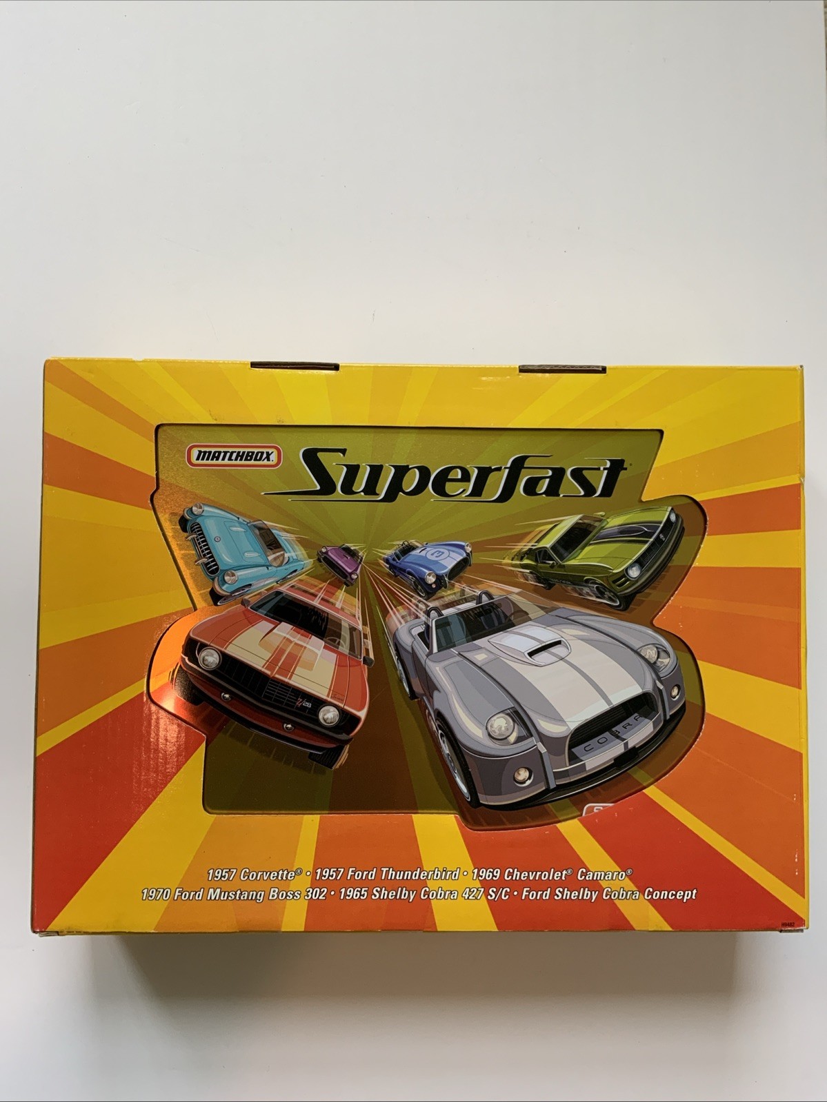 Matchbox Collectors 2005 Exclusive Colors 6 Vehicles Superfast In Collector Tin