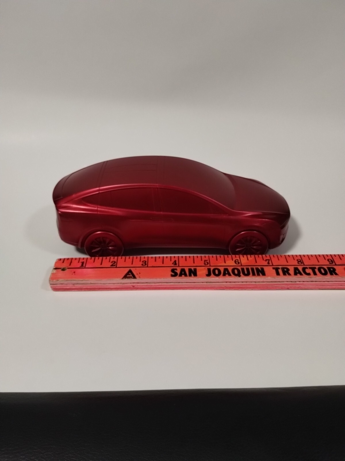 Tesla Model X Plastic Injection Molded Model Elon Musk Gigafactory Red Rare