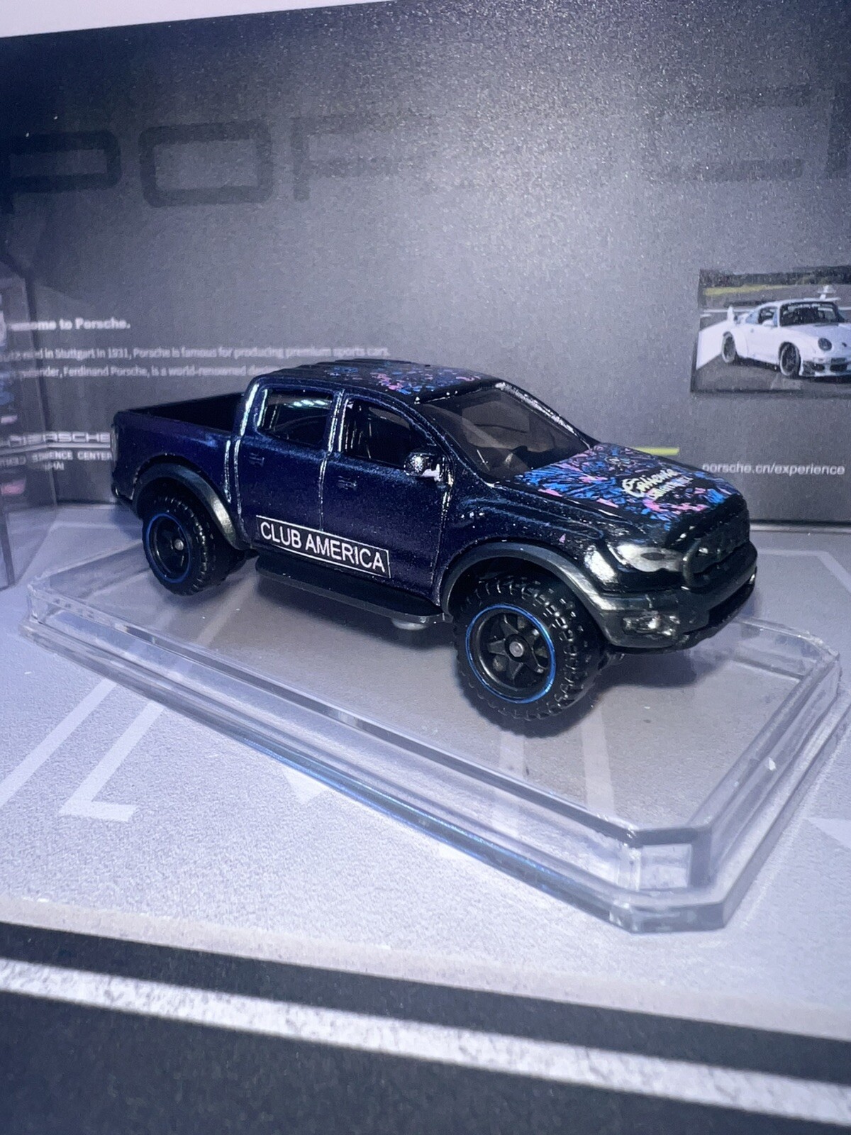 Hot Wheels – ‘19 Ford Ranger Raptor Black Custom Club America 3rd Kit Aguilas