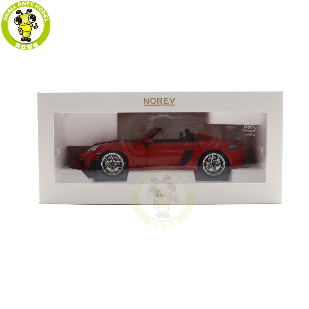 1/18 Porsche 718 Spyder RS 2023 Weissach Pack Norev 187271 Diecast Model Car