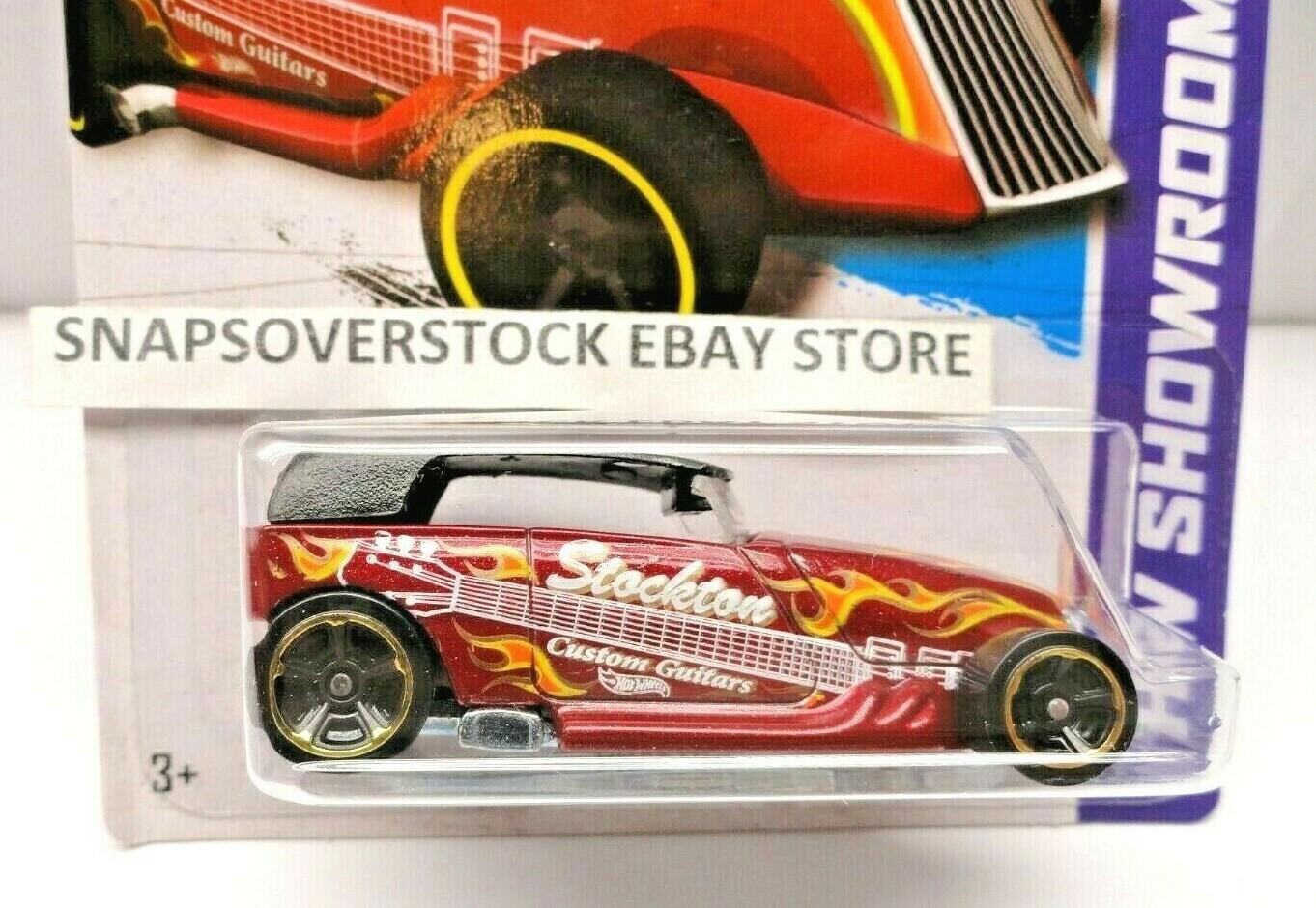 2013 HOT WHEELS KMART EXCLUSIVE RED PHAETON, W/ REMOVABLE TOP, HW #182, VHTF