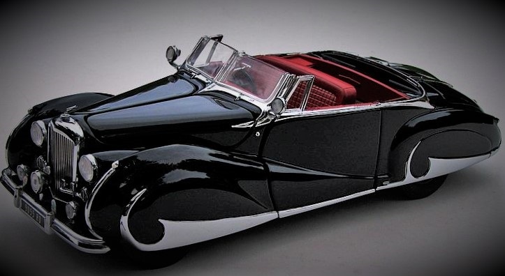 Vintage Classic Custom Built Metal Model Concept1Hot Rod Race Sports Promo Car24