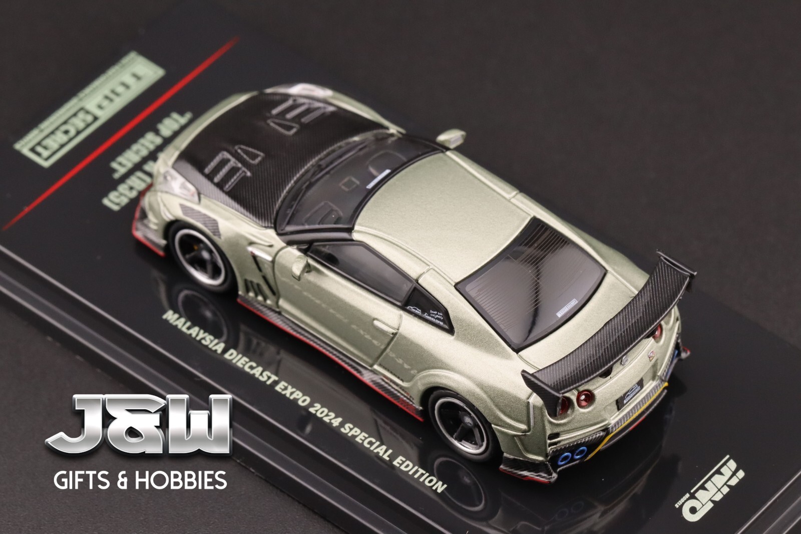 Inno64 Nissan GT-R R35 Top Secret MDX EXPO 2024 Tokyo Auto Salon 1/64