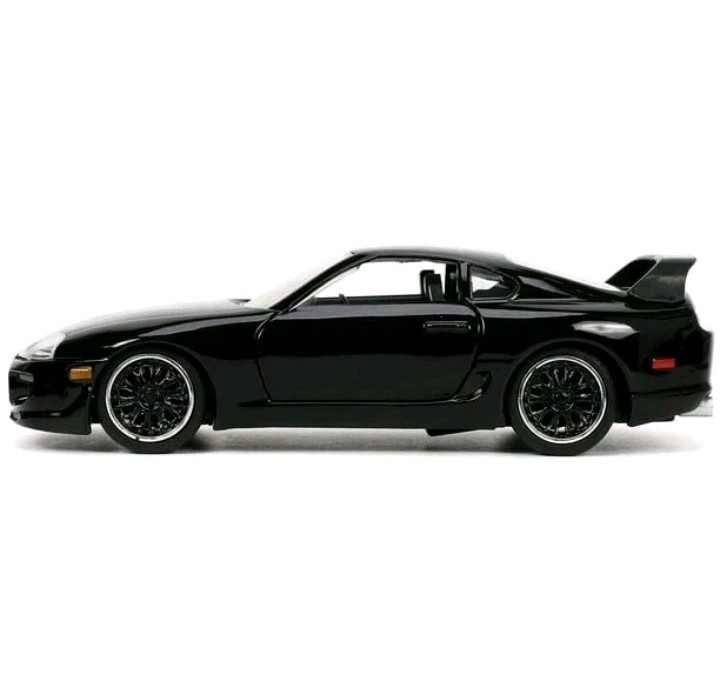 Jada 1:32 Fast & Furious 1995 Toyota Supra Black Diecast Model Car 33381 New