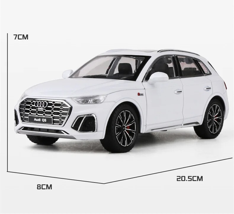 1:24 AUDI Q5 SUV Alloy Car Model Diecast & Toy Vehicle Metal Childrens Gift Kids