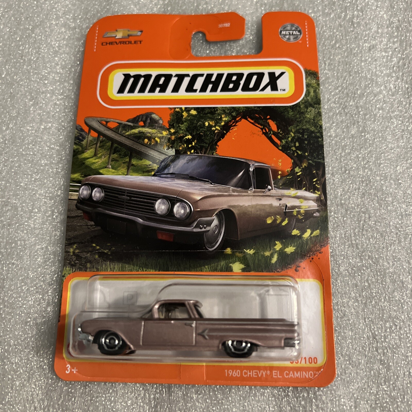MATCHBOX 2022 CHEVROLET SET, 1960 CHEVY EL CAMINO. #33/100 New On Card B179