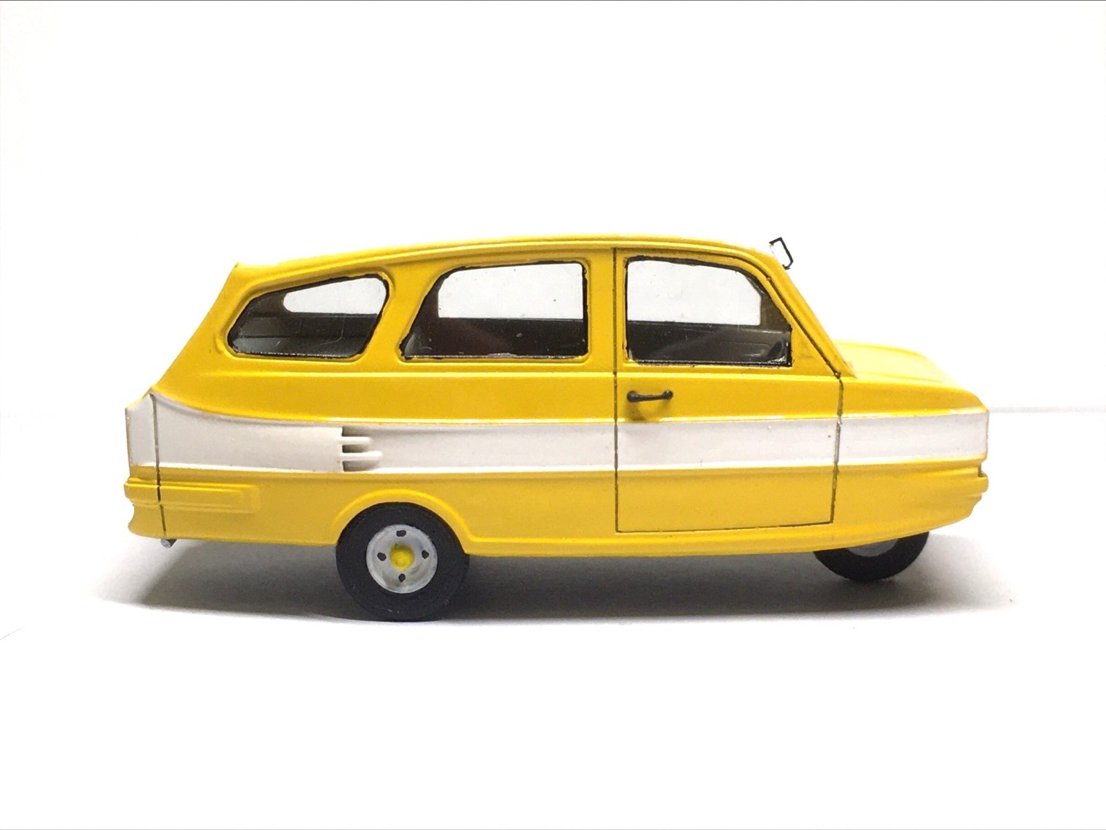 1976 Indian microcar SAIL-Badal, yellow, “Homemade Die-cast”, one of 15