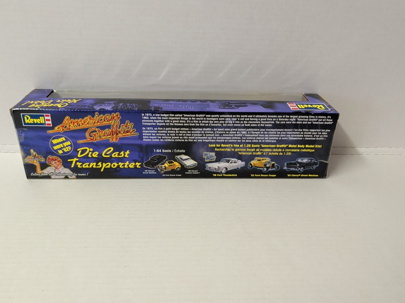 Revell American Graffiti Die Cast Transporter Semi Truck + Trailer Brand New