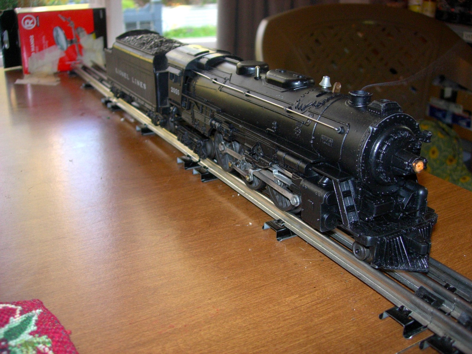 HERE IS A NICE LIONEL #2055 O/027 GAUGE 4-6-4 DIE-CAST “HUDSON” ENGINE/TENDER A1