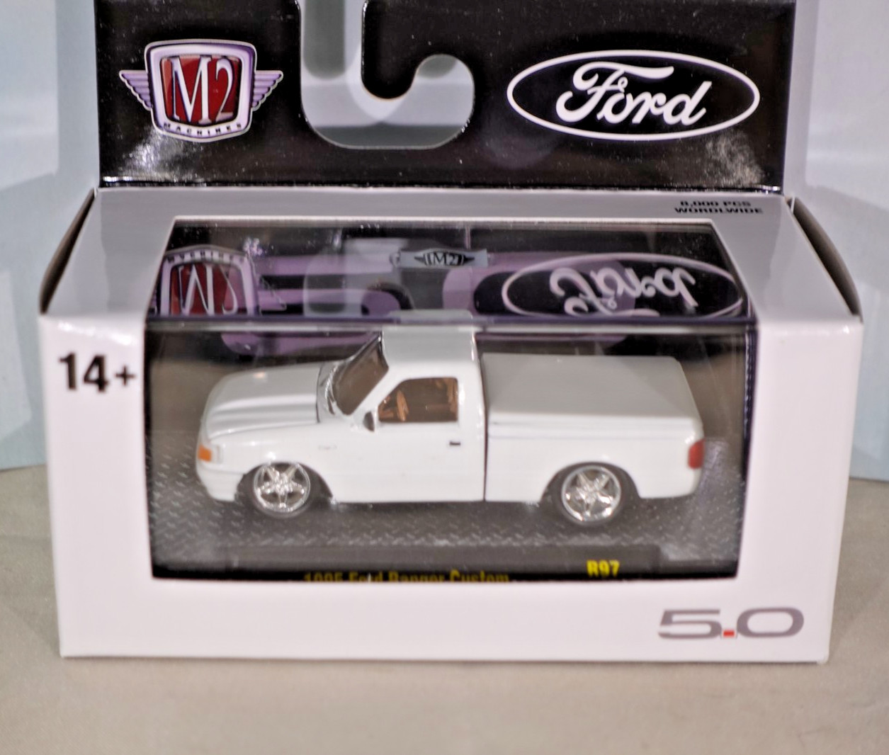 1/64th M2 Machines Detroit Muscle R97 1995 Ford Ranger Custom