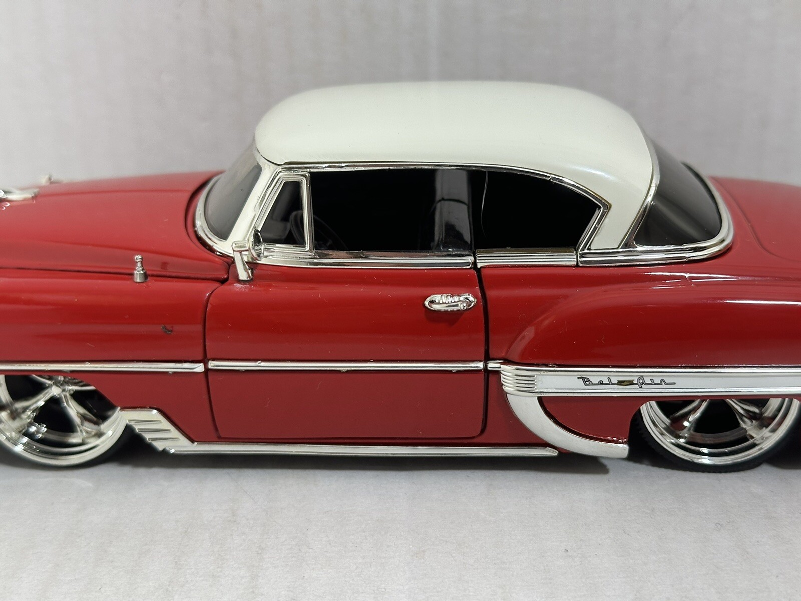 JADA DUB 1953 CHEVY BEL AIR RED 1:24 DIECAST MODEL CAR NEW NO BOX