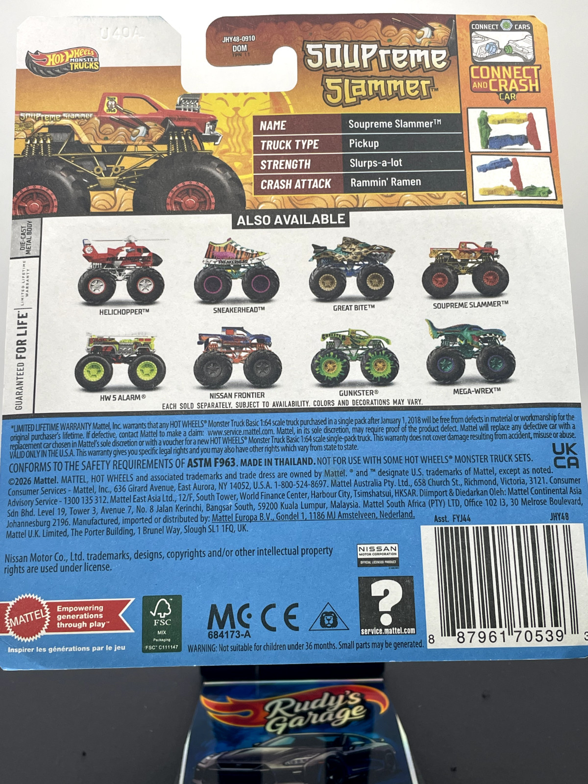 Hot Wheels Monster Trucks 2026 FYJ44 Case C 1:64 CHOOSE ONE