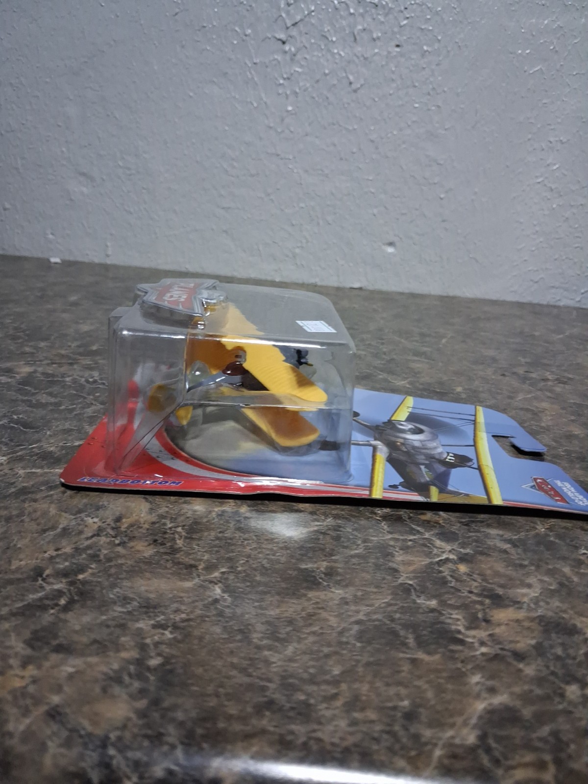 2012 Disney Pixar Planes “Leadbottom” Yellow/Gray, New, Unopened