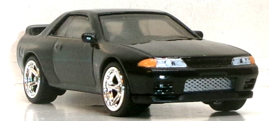 LOOSE 2026 HOT WHEELS BLACK NISSAN SKYLINE GT-R R32 WHEEL SWAP REAL RIDERS