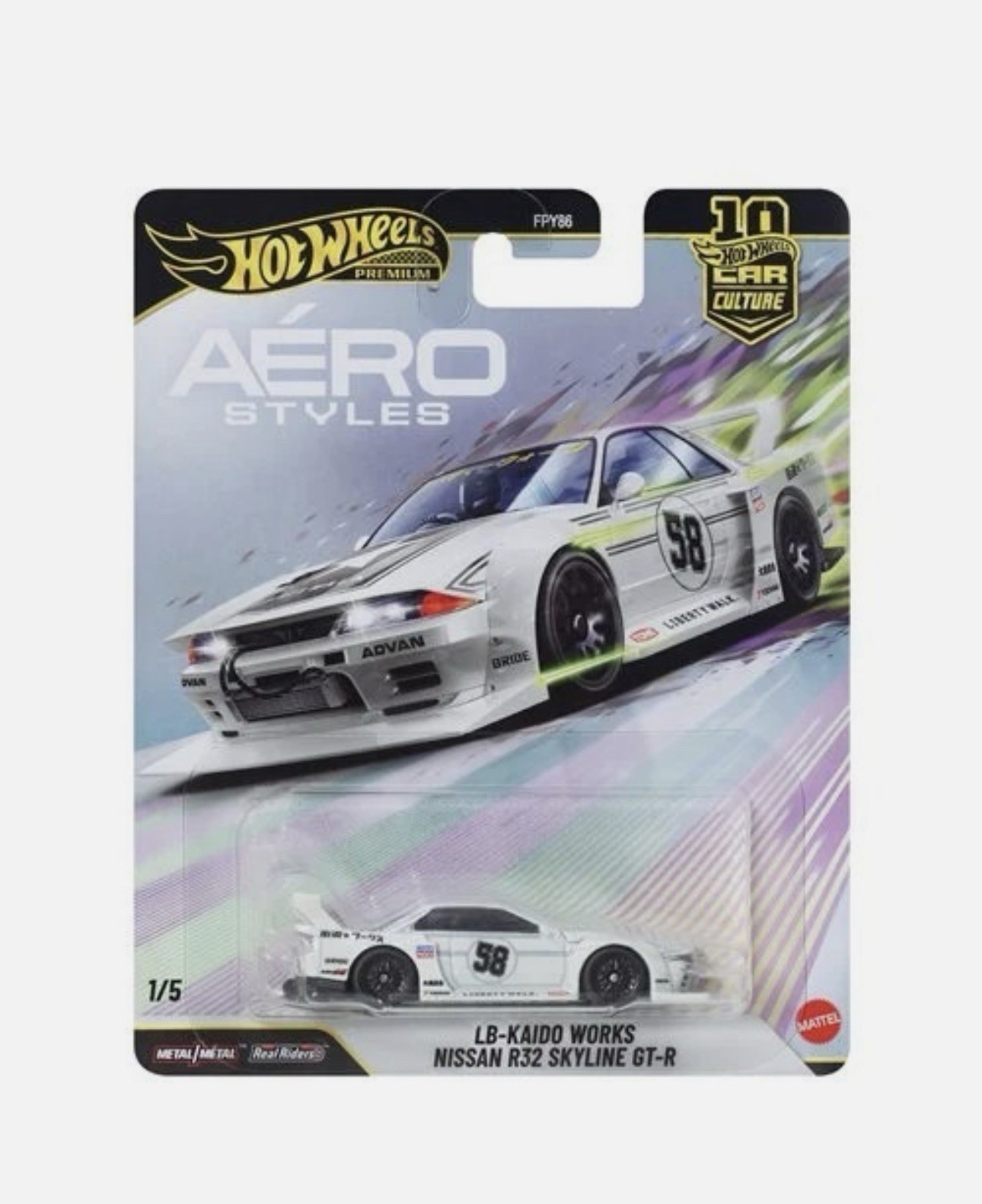 Aero Styles Hot Wheels Car Culture 2026 Mix 6 Aerostyles – Set of 5 – NEW SEALED