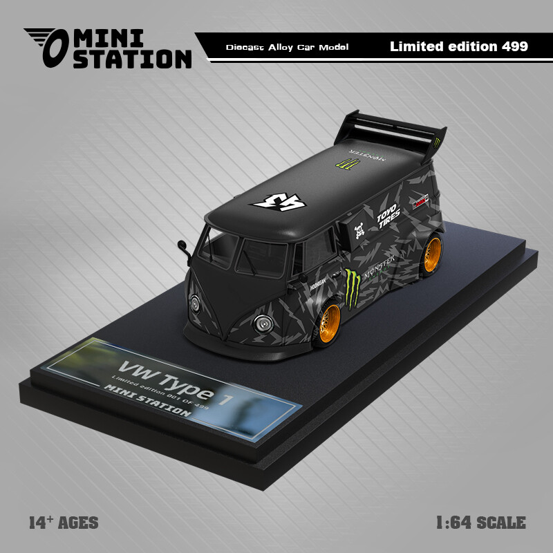 Mini Station 1:64 RWB 964/Targa/T1 Model Car